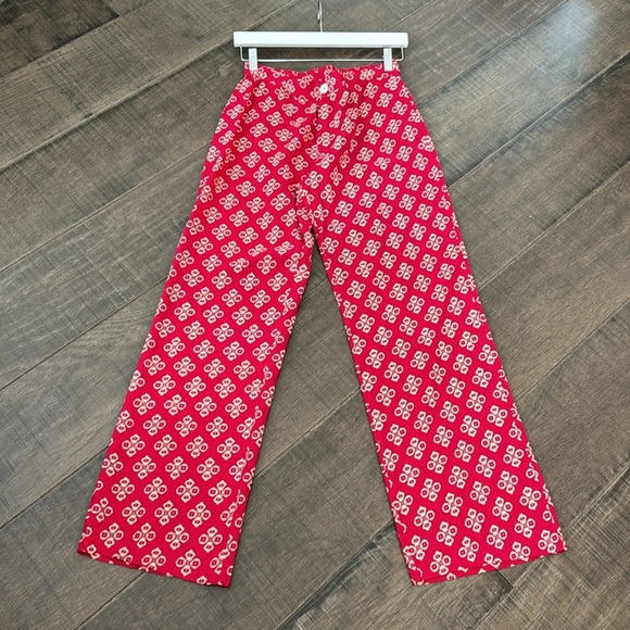 PRINTED  PANTS SIZE L NWOT - Picture 3 of 17